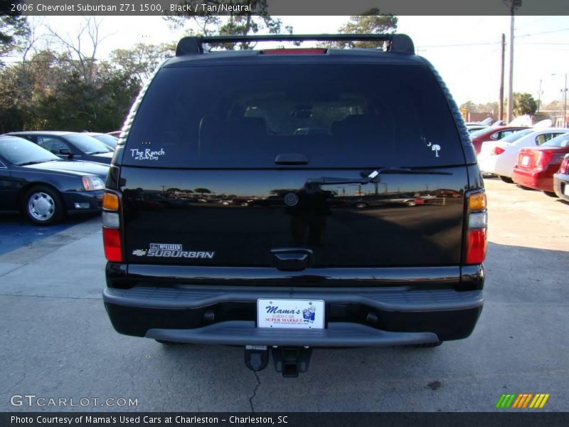Black / Tan/Neutral 2006 Chevrolet Suburban Z71 1500