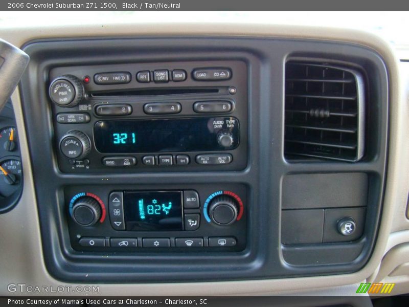 Black / Tan/Neutral 2006 Chevrolet Suburban Z71 1500