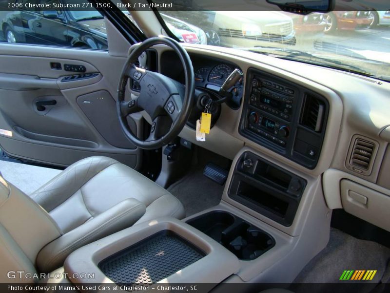 Black / Tan/Neutral 2006 Chevrolet Suburban Z71 1500