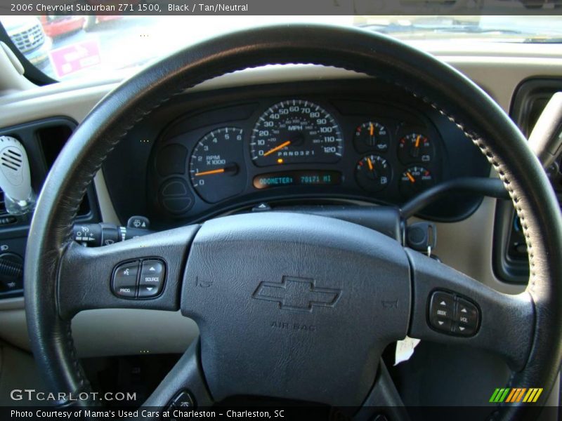 Black / Tan/Neutral 2006 Chevrolet Suburban Z71 1500