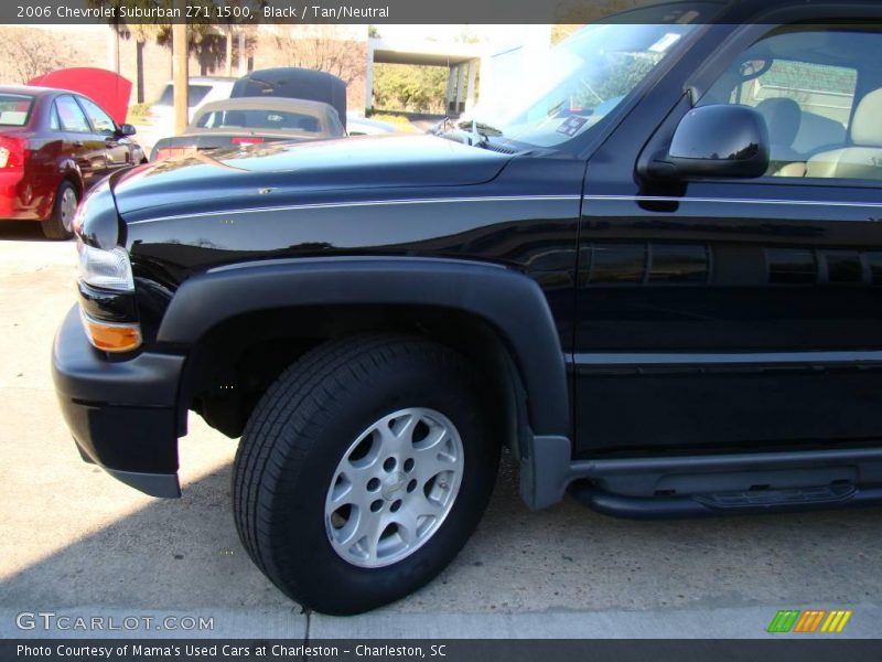 Black / Tan/Neutral 2006 Chevrolet Suburban Z71 1500