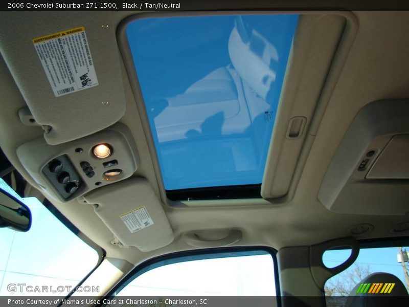 Black / Tan/Neutral 2006 Chevrolet Suburban Z71 1500