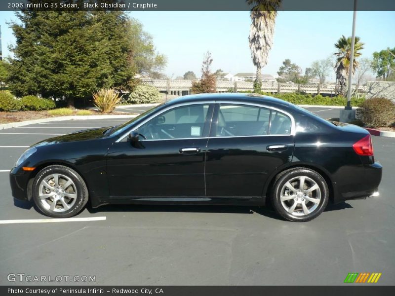 Black Obsidian / Graphite 2006 Infiniti G 35 Sedan