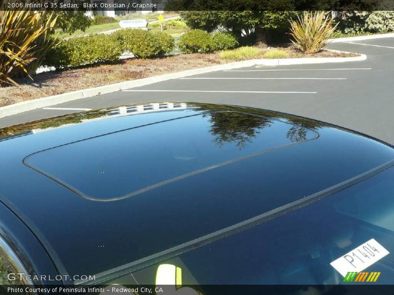 Black Obsidian / Graphite 2006 Infiniti G 35 Sedan