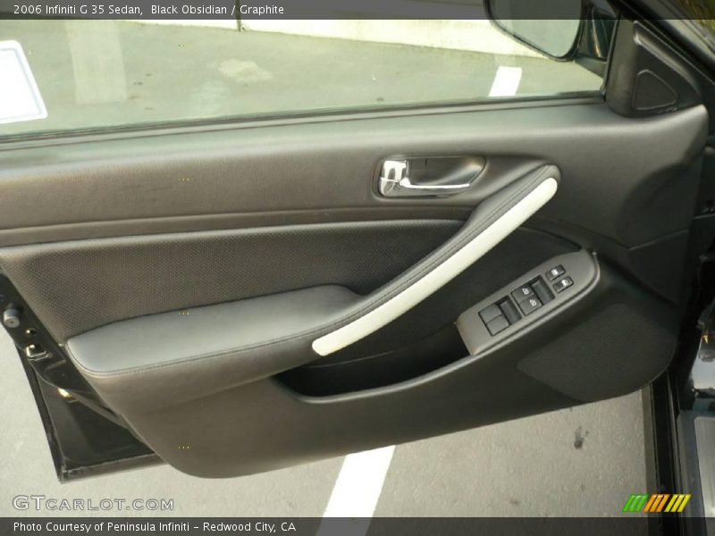 Black Obsidian / Graphite 2006 Infiniti G 35 Sedan