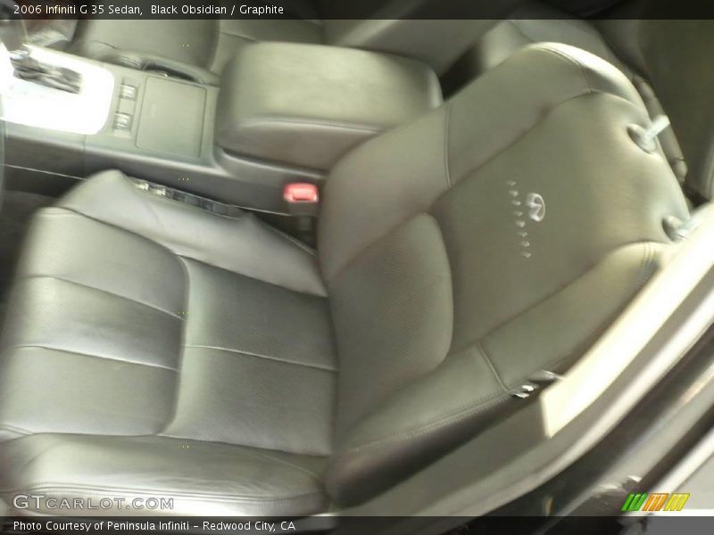 Black Obsidian / Graphite 2006 Infiniti G 35 Sedan