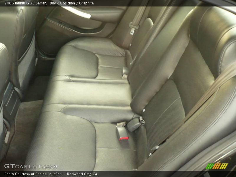 Black Obsidian / Graphite 2006 Infiniti G 35 Sedan