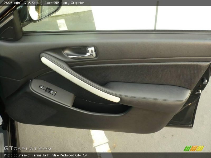 Black Obsidian / Graphite 2006 Infiniti G 35 Sedan