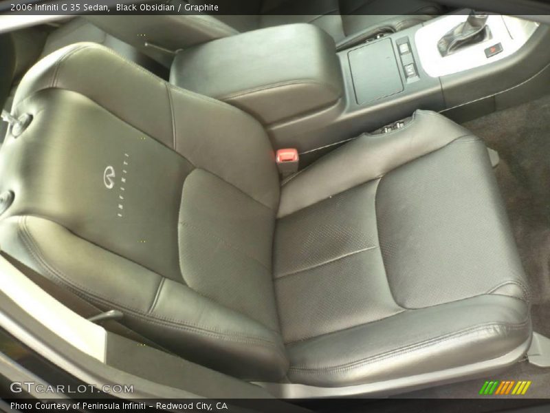 Black Obsidian / Graphite 2006 Infiniti G 35 Sedan