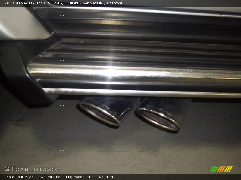 Brilliant Silver Metallic / Charcoal 2003 Mercedes-Benz G 55 AMG