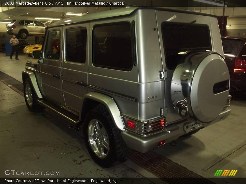 Brilliant Silver Metallic / Charcoal 2003 Mercedes-Benz G 55 AMG