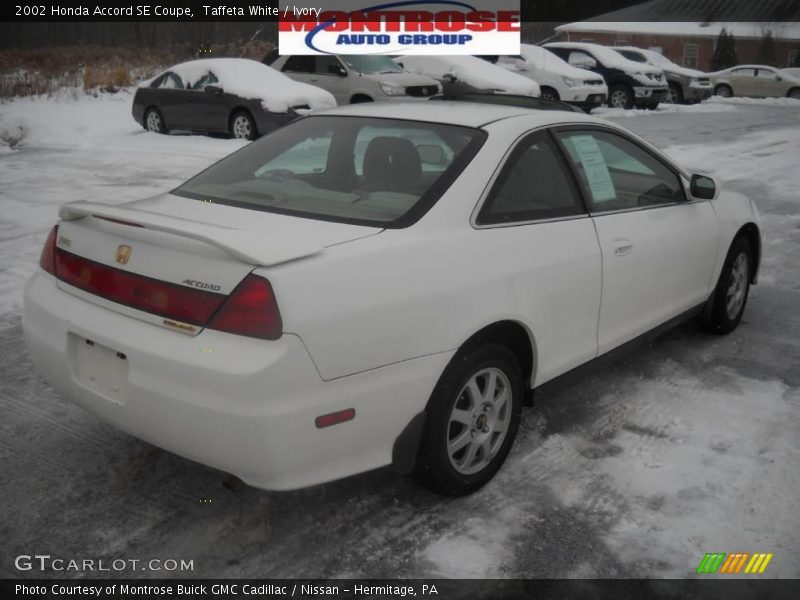 Taffeta White / Ivory 2002 Honda Accord SE Coupe