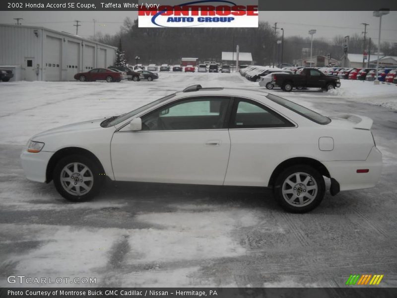 Taffeta White / Ivory 2002 Honda Accord SE Coupe