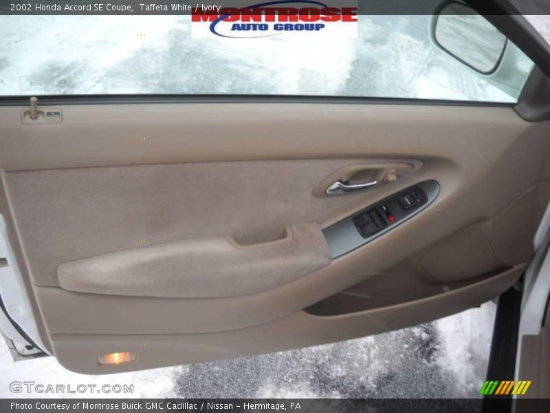 Taffeta White / Ivory 2002 Honda Accord SE Coupe