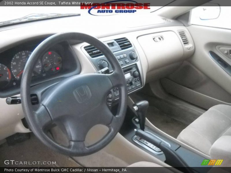 Taffeta White / Ivory 2002 Honda Accord SE Coupe