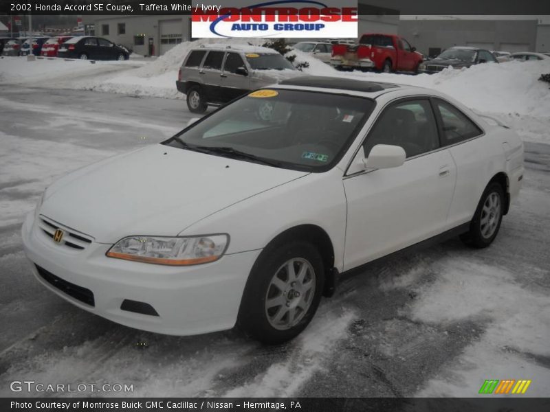 Taffeta White / Ivory 2002 Honda Accord SE Coupe
