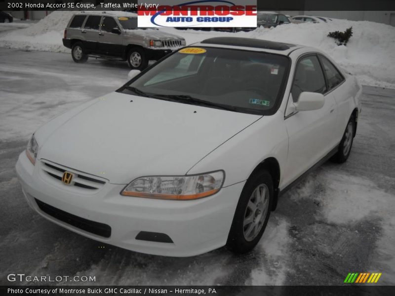 Taffeta White / Ivory 2002 Honda Accord SE Coupe
