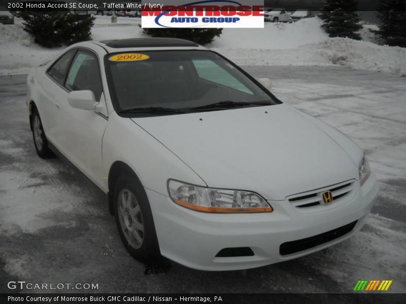 Taffeta White / Ivory 2002 Honda Accord SE Coupe