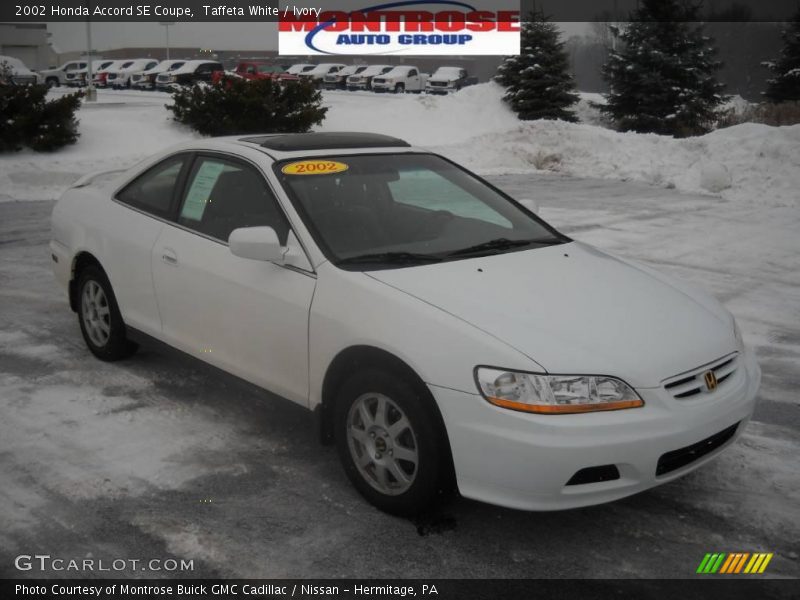 Taffeta White / Ivory 2002 Honda Accord SE Coupe