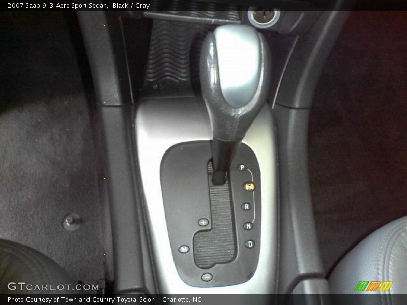 Black / Gray 2007 Saab 9-3 Aero Sport Sedan