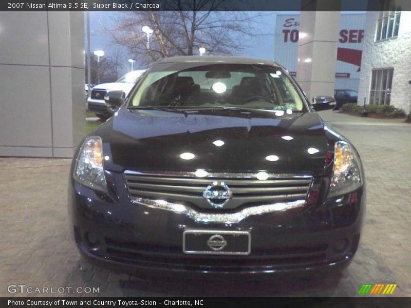 Super Black / Charcoal 2007 Nissan Altima 3.5 SE