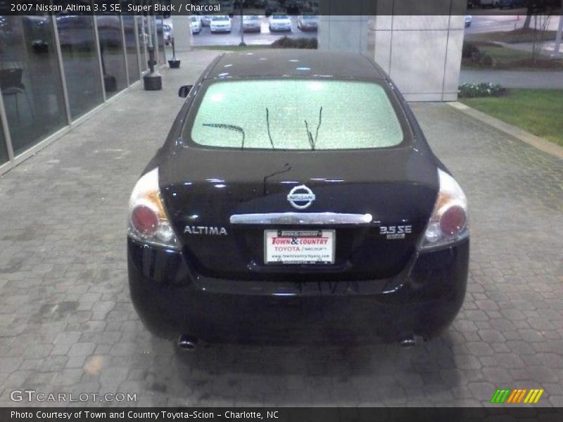 Super Black / Charcoal 2007 Nissan Altima 3.5 SE