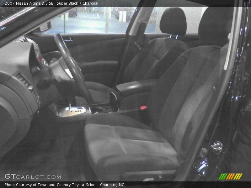 Super Black / Charcoal 2007 Nissan Altima 3.5 SE