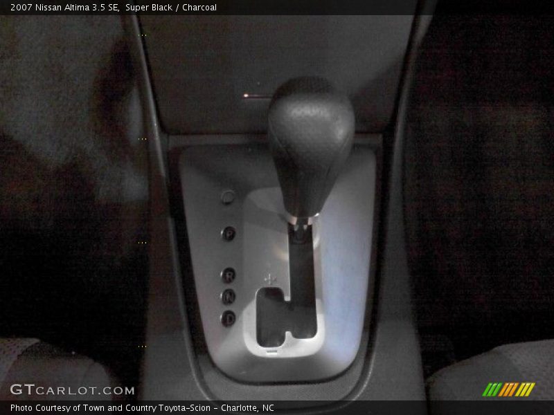 Super Black / Charcoal 2007 Nissan Altima 3.5 SE