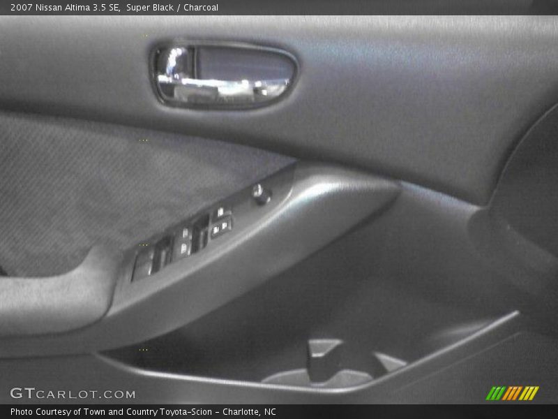 Super Black / Charcoal 2007 Nissan Altima 3.5 SE