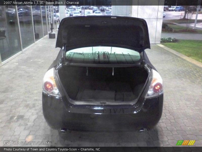 Super Black / Charcoal 2007 Nissan Altima 3.5 SE