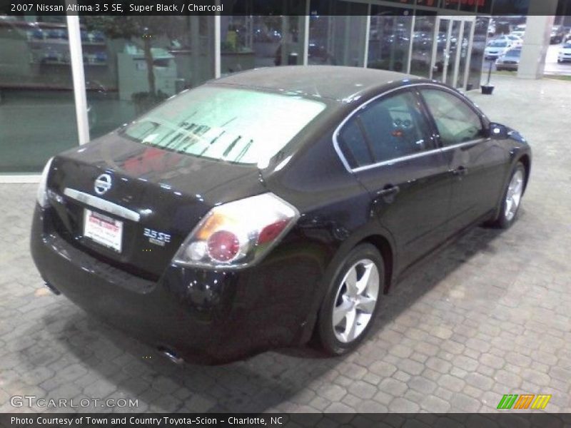 Super Black / Charcoal 2007 Nissan Altima 3.5 SE