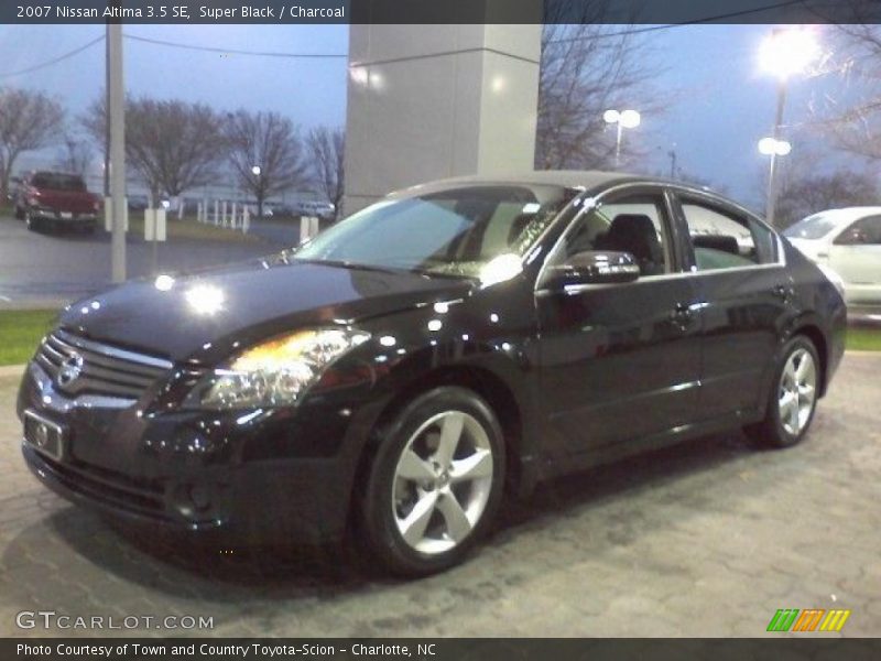 Super Black / Charcoal 2007 Nissan Altima 3.5 SE