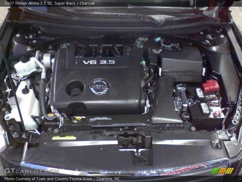 Super Black / Charcoal 2007 Nissan Altima 3.5 SE