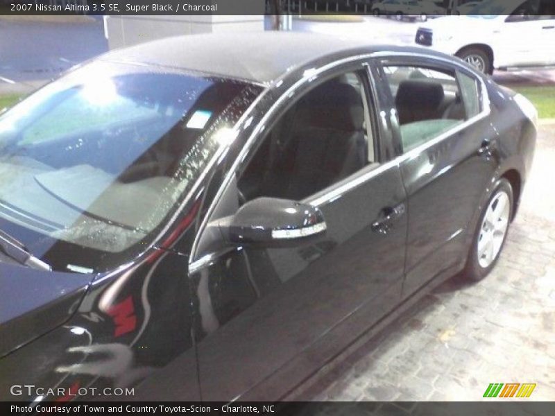 Super Black / Charcoal 2007 Nissan Altima 3.5 SE