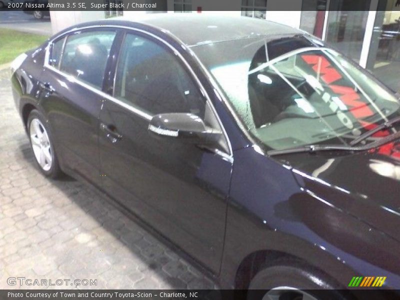 Super Black / Charcoal 2007 Nissan Altima 3.5 SE