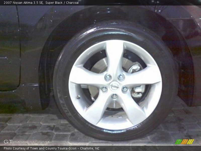 Super Black / Charcoal 2007 Nissan Altima 3.5 SE