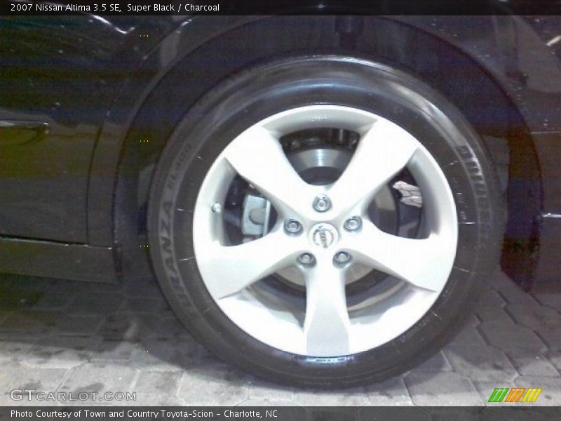 Super Black / Charcoal 2007 Nissan Altima 3.5 SE