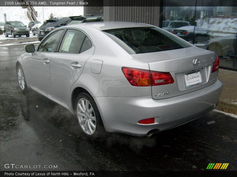 Tungsten Pearl / Black 2006 Lexus IS 250 AWD