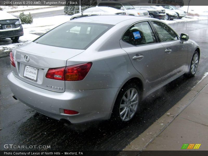Tungsten Pearl / Black 2006 Lexus IS 250 AWD