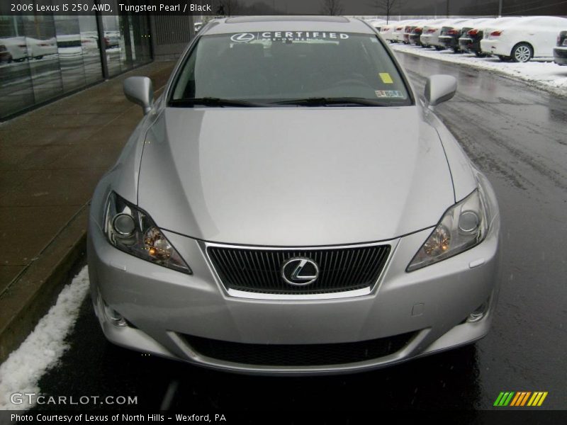 Tungsten Pearl / Black 2006 Lexus IS 250 AWD