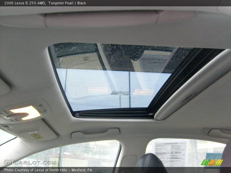 Tungsten Pearl / Black 2006 Lexus IS 250 AWD