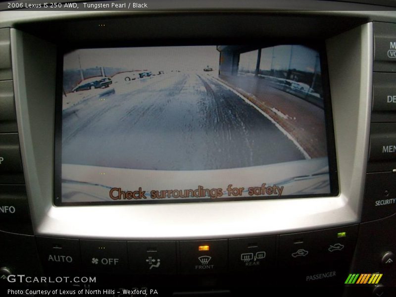Tungsten Pearl / Black 2006 Lexus IS 250 AWD