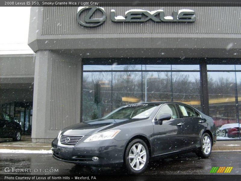 Smoky Granite Mica / Light Gray 2008 Lexus ES 350