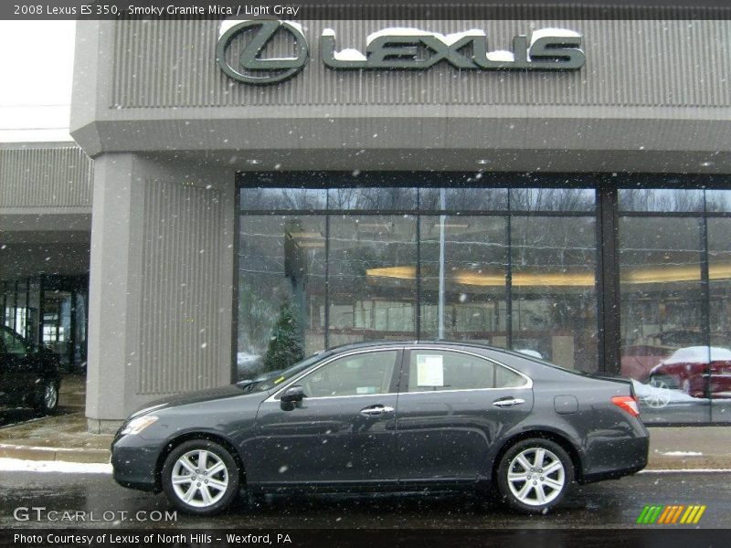Smoky Granite Mica / Light Gray 2008 Lexus ES 350