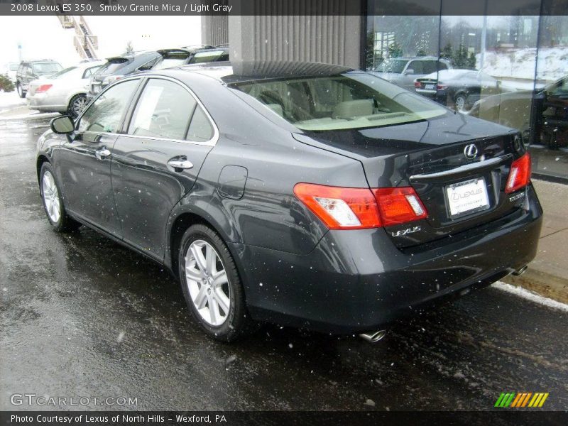 Smoky Granite Mica / Light Gray 2008 Lexus ES 350