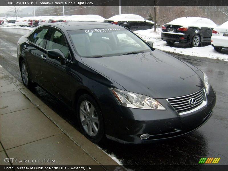 Smoky Granite Mica / Light Gray 2008 Lexus ES 350