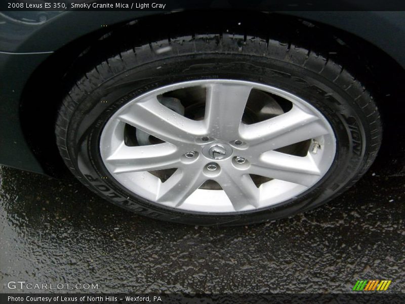 Smoky Granite Mica / Light Gray 2008 Lexus ES 350