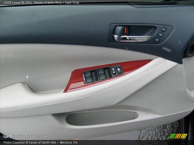 Smoky Granite Mica / Light Gray 2008 Lexus ES 350