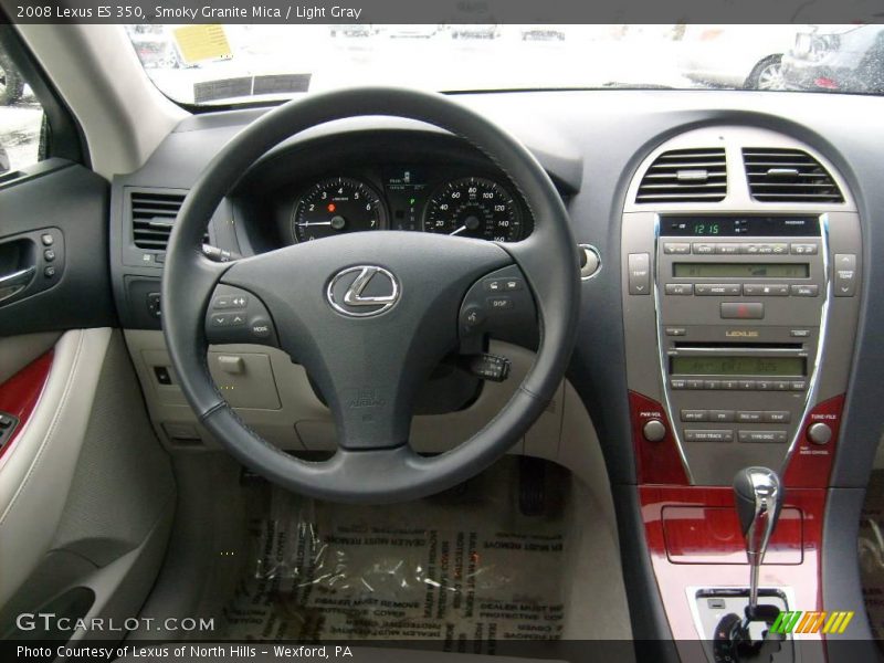 Smoky Granite Mica / Light Gray 2008 Lexus ES 350