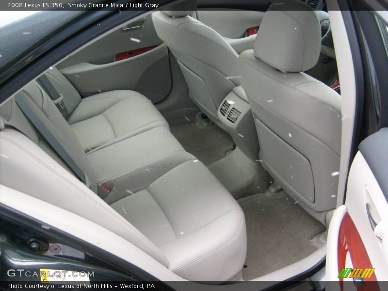 Smoky Granite Mica / Light Gray 2008 Lexus ES 350